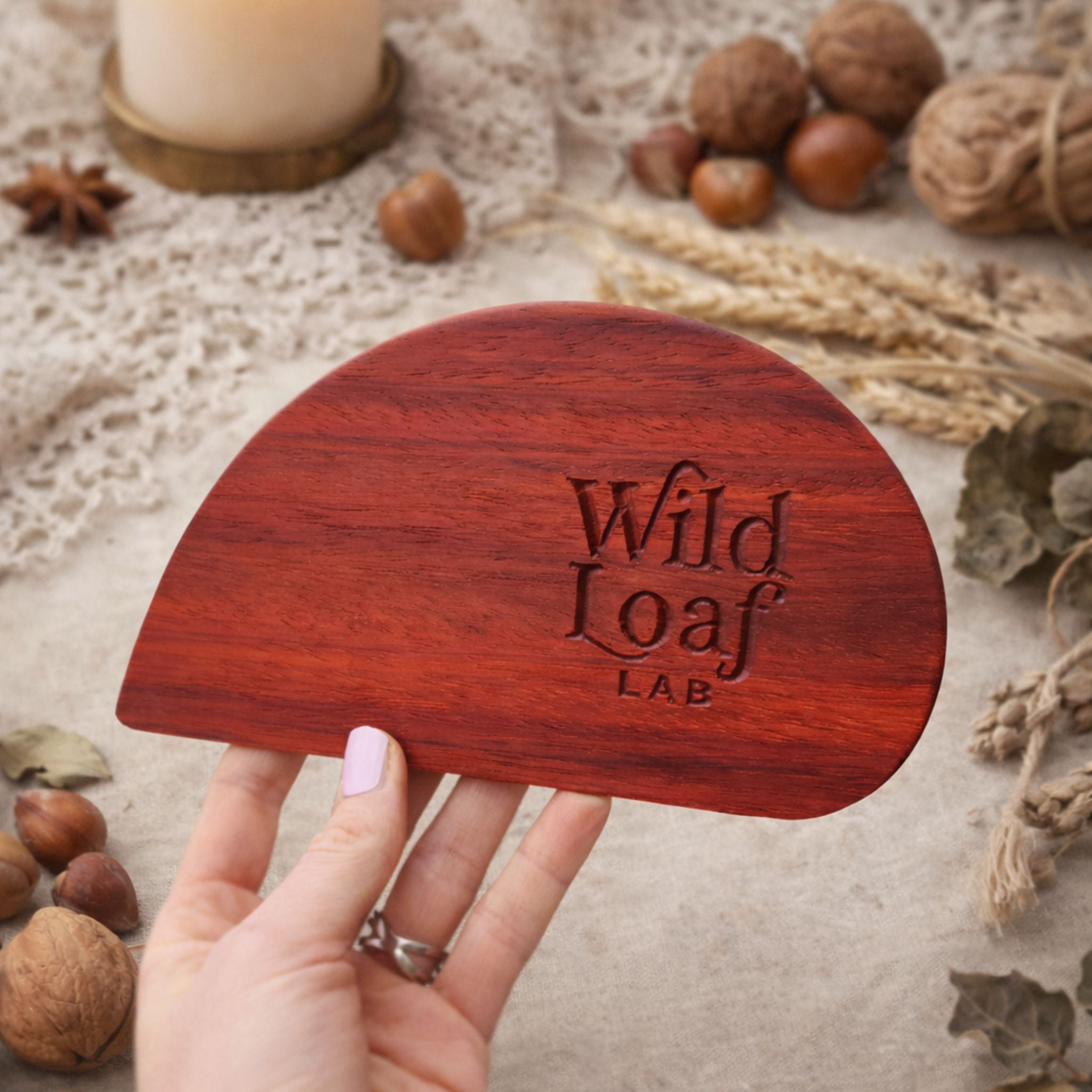 Padauk Bench Scraper: Limited Supply