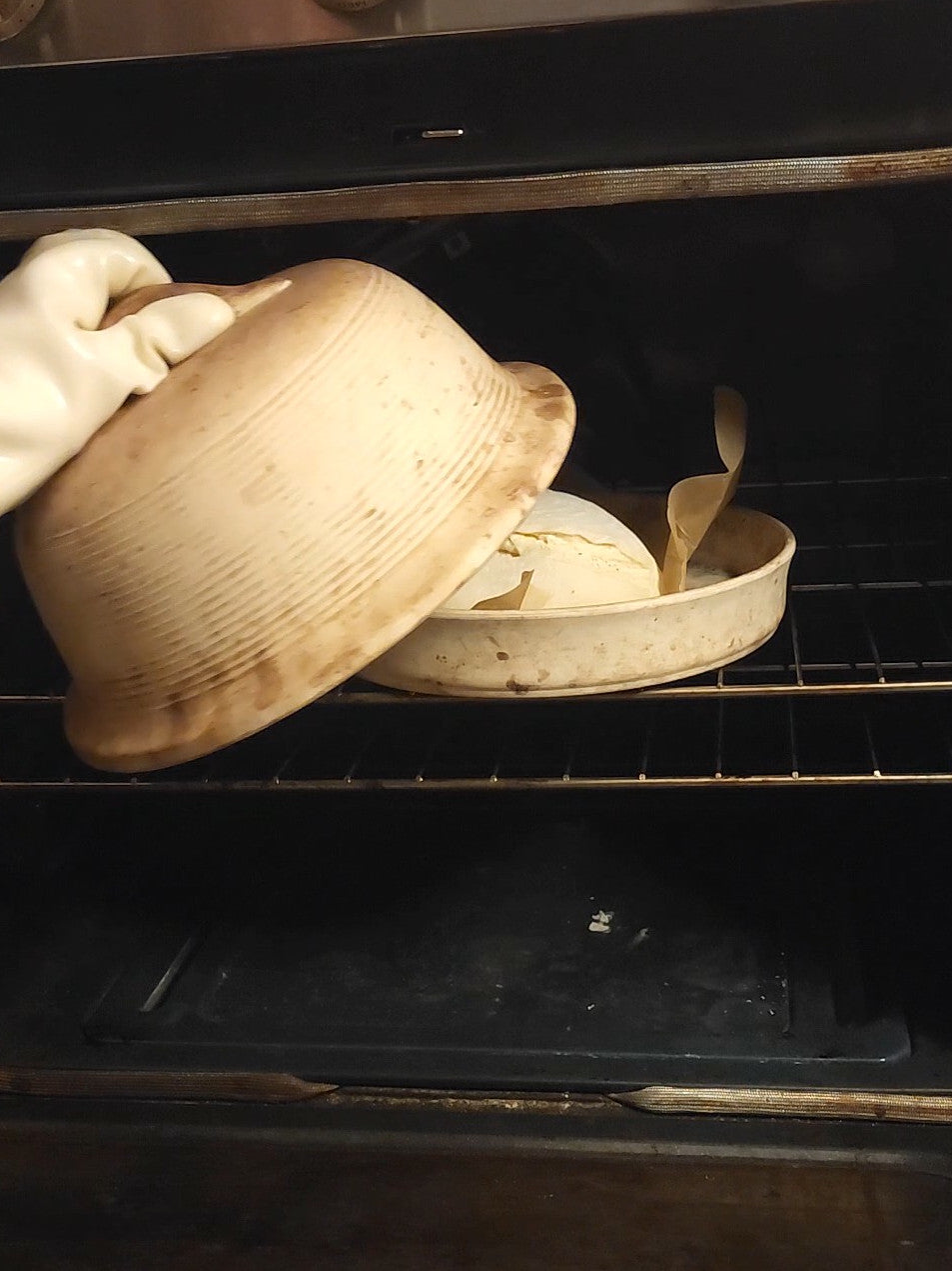 Bake until the crust looks right to you